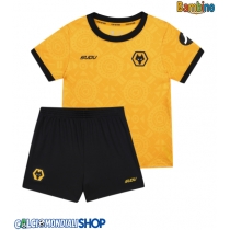 Maglie da calcio Wolves Prima Maglia Bambino 2025-26 Manica Corta + Pantaloni corti)